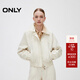 ONLY2025秋季新款個(gè)性百搭寬松翻領(lǐng)顯瘦短款外套女|125136008 H5K 崔希印花奶白 XS (155) 76A