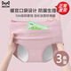 貓人生理內褲女士月經(jīng)期防漏加長(cháng)抑菌襠可放暖寶寶暖腹加兜姨媽褲衛生 蜜桃粉+優(yōu)雅紫+清新綠 【暖寶寶袋+防側漏】 3條 L （建議105-130斤）