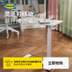 宜家（IKEA）BOLLSIDAN波席當移動(dòng)床邊桌升降桌簡(jiǎn)易電腦桌書(shū)桌 筆記本支架白色