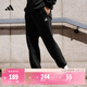 adidas休閑簡(jiǎn)約加厚毛圈布束腳運動(dòng)褲男女阿迪達斯官方輕運動(dòng)   黑色   L