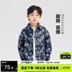 左西男童牛仔襯衫外套薄2026新款兒童春秋裝上衣男孩衣服 牛仔色 160