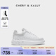 CHERY KALLY輕奢百搭厚底小白鞋女2026新款真皮增高休閑板鞋時(shí)尚女鞋 CHERY&KALLY 白色 36