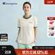 Champion冠軍拼色短袖T恤女2025春夏新款青春校園風(fēng)復古潮牌休閑 白色 L