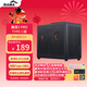 先馬（SAMA）趣造3 PRO Type-C黑色 桌面便攜手提式Matx小機箱 全方位大網(wǎng)格散熱/5風(fēng)扇位/ATX電源/標配防塵網(wǎng)