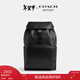 蔻馳（COACH）奧萊男士男包經(jīng)典標志老花RACER大容量雙肩包背包旅行商務(wù) QB/炭黑色/黑色
