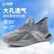 藍鷗盾勞保鞋男女夏季透氣防臭防砸包頭防刺工作安全工地鞋DL1070 42