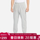 耐克（NIKE）男運動(dòng)褲 春秋針織束腳休閑褲 舒適衛褲 CK6366-063 麻灰 XL