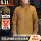 5.11美國5.11戶(hù)外棉服保暖上衣防風(fēng)夾克外套 探索 P棉夾克78057 1012 山核桃色【建議拍小一碼】 M