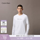 Calvin KleinJeans春秋男士休閑通勤ck字母印花圓領(lǐng)內搭打底衫長(cháng)袖T恤上衣