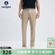 Navigare意大利小帆船免燙休閑褲男夏季薄款透氣小腳褲彈力百搭易打理長(cháng)褲 古巴砂 32 碼
