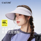 CACUSS防曬帽女夏季遮陽(yáng)帽大帽檐空頂帽戶(hù)外太陽(yáng)帽發(fā)箍式帽子女 紫色