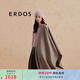 ERDOS 純山羊絨單層水紋休閑簡(jiǎn)約流蘇女士披肩圍巾 大地駝 180cmX70cm
