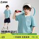 ASK JUNIOR【假兩件】?jì)和绦銽恤夏季中大童華夫格半袖體恤青少年男童