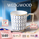 Wedgwood金粉年華午夜藍馬克杯骨瓷咖啡杯茶水杯精致好禮 金粉年華午夜藍馬克杯1個(gè)300ml