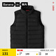 蕉內小熱皮3系兒童輕薄羽絨服男女童馬甲保暖650+蓬松度鴨絨秋冬外套 黑色 110