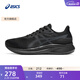 亞瑟士ASICS跑步鞋女鞋緩震耐磨運動(dòng)鞋舒適透氣回彈跑鞋 PATRIOT 13 黑色/灰色 36
