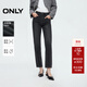 ONLY2025秋季新款修身顯瘦高腰九分褲直筒褲牛仔褲女|125149038 J09深牛仔灰色 M M標準褲長(cháng)