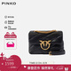 PINKO【限時(shí)折扣】女包羊皮燕子包泡芙枕頭包飛鳥(niǎo)包單肩包斜挎包