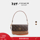 蔻馳（COACH）【新年禮物】奧萊女士女包BRYNN單肩斜挎包麻將包時(shí)尚百搭 IM/松露色 混合色