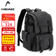 海德（HEAD）雙肩包男女筆記本電腦包書(shū)包大容量相機攝影包國家地理騎行背包