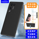 Freeson適用努比亞 紅魔11 Air手機殼保護套 鏡頭全包輕薄防摔磨砂TPU軟殼不沾指紋（附指環(huán)支架）黑色