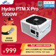 全漢（FSP）Hydro PTMXPro1000W白金牌雪裝版全模組電源（ATX3.1/12V-2x6/130mm短機身/壓紋線(xiàn)）