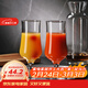 帕莎帕琦紅酒杯葡萄酒杯啤酒飲料杯多功能高腳杯385毫升2只44169