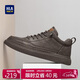 海瀾之家HLA男鞋休閑皮鞋子秋冬男士板鞋運動(dòng)鞋HAAXXM1EBF038 棕色42