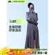 夢(mèng)多福電動(dòng)小車(chē)防曬衣長(cháng)款女夏季過(guò)膝全身冰絲透氣薄款寬松長(cháng)袖外套遮陽(yáng) 深灰色（加大帽檐）適合80-130斤 均碼 （防曬衣連帽總衣長(cháng)150cm）