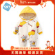 舒貝怡嬰兒衣服新生兒連體衣哈衣夾棉過(guò)年喜慶衣服滿(mǎn)月寶寶爬服拜年服73