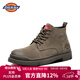 Dickies馬丁靴男靴春季男鞋百搭靴子男英倫風(fēng)短靴高幫鞋子情侶工裝靴 駝色【男女款】 44