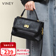 viney牛皮包包女包品牌斜挎單肩包輕奢手提包生日禮物高級感送女友老婆