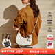 紐芝蘭（NUCELLE）飛馬彎月包單肩斜挎月牙腋下包2026輕奢時(shí)尚半月包38節生日禮物