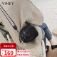 viney牛皮包包女包斜挎洋氣小包品牌百搭單肩包生日三八38女神節禮物