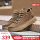 駱駝男鞋2025冬季新款耐磨抓地厚底休閑鞋城市戶(hù)外經(jīng)典復古工裝靴 G15W136047 卡其 41