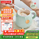 樂(lè )扣樂(lè )扣養生杯燒水杯 電煮杯電熱水杯加熱水杯迷你養生壺熱奶杯電燉杯旅行戶(hù)外EJC3125GRN