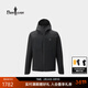 比音勒芬【復合防水絨感面料】果嶺軟殼Plus春秋款男戶(hù)外針織夾克連帽外套 07黑色 XL （110）