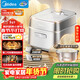 美的（Midea）電飯煲家用3-4人花瓣IH加熱多功能電壓力煲電飯鍋純鈦0涂層智能可預約煮飯鍋MB-G5
