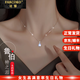 法蔻（farcoko）輕奢魯伯特之淚項鏈女款月光石吊墜時(shí)尚飾品情人節生日禮物送女友 魯伯特之淚-項鏈 -【精美高檔禮盒】