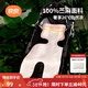 良良嬰兒車(chē)涼席苧麻推車(chē)兒童寶寶餐椅座椅冰絲涼席春夏通用坐墊 時(shí)光-粉（純苧麻款）75*35cm 涼而不冰