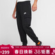 耐克NIKE運動(dòng)褲男寬松加絨收腿褲SPORTSWEAR運動(dòng)服 CD3130-010黑XL