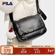 FILA 斐樂(lè )官方女包挎包時(shí)尚布丁包腋下包斜挎包掛件休閑單肩包