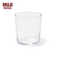 MUJI鋼化玻璃 杯 杯子 水杯 家用 M/約355ml：約直徑8.5*高9cm
