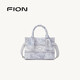 菲安妮（FION）油畫(huà)托特包包中號女包設計師聯(lián)名高級感手提包生日禮物