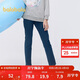 巴拉巴拉女童牛仔褲2025春裝兒童小腳褲子中大童時(shí)尚繡花長(cháng)褲209125108005