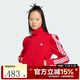 阿迪達斯（adidas）三葉草女子休閑漏斗領(lǐng)運動(dòng)夾克日常百搭經(jīng)典戶(hù)外通勤外套KS1363 KS1363 M