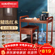 金灶（KAMJOVE） 多功能組合式木雕移動(dòng)茶車(chē)茶盤(pán) 整套茶具套裝全自動(dòng)上水電熱水壺 KW-6000配套泡茶壺K9黑色版 1個(gè)