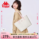Kappa卡帕 新款正品托特包女小眾大容量通勤單肩包百搭電腦包情人節 桃氣奶芙粉