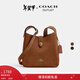 蔻馳（COACH）【禮物】奧萊女士女包HADLEY 25號多功能斜挎包單肩包通勤百搭 IM/黃赭色