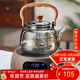 全度玻璃提梁壺家用小型電陶爐煮茶器燒水壺大容量保溫玻璃茶壺 【升級新款】+木色電陶爐